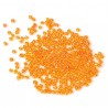 Perles de rocaille orange 10/0 (2 x 2 mm)