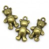 Breloque ourson bronze