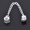 Chaîne de sécurité pour bracelet style Pandora tambour