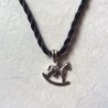 pendentif Noël cheval à bascule
