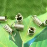 Embouts ressorts pour cordon 5 x 10 mm