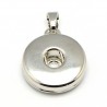 Pendentif snap pour bouton pression alliage laiton pour réaliser vos bijoux snap avec pression