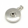 Pendentif snap pour bouton pression alliage laiton pour réaliser vos bijoux snap avec pression