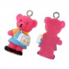 Pendentif ours Teddy écolier avec sac à dos