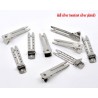 Pince à Cheveux support cabochon ou autre décor couleur Argent 50 mm x 10 mm
