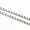 Chaîne serpent acier inoxydable soudé 2 mm type Pandora au mètre
