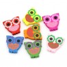 Perle bois chouette hibou 23 x 23