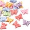 Perles d'entretoise papillons 14 x 11 mm