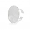 Bague support de cabochon couleur bronze