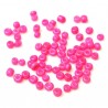 Perles de rocaille ver fluo 6/0 (4 x 3 mm)