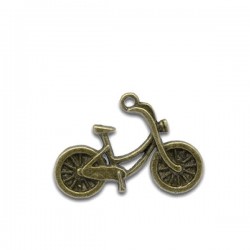 Breloque scooter pendentif couleur bronze