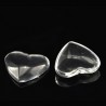 Cabochon verre forme coeur