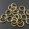 Anneaux ouvert de jonction 10 mm couleur bronze