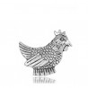 Poule en breloque pendentif de charme