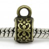 Bélière de charme  pour bijou européen tambour bronze